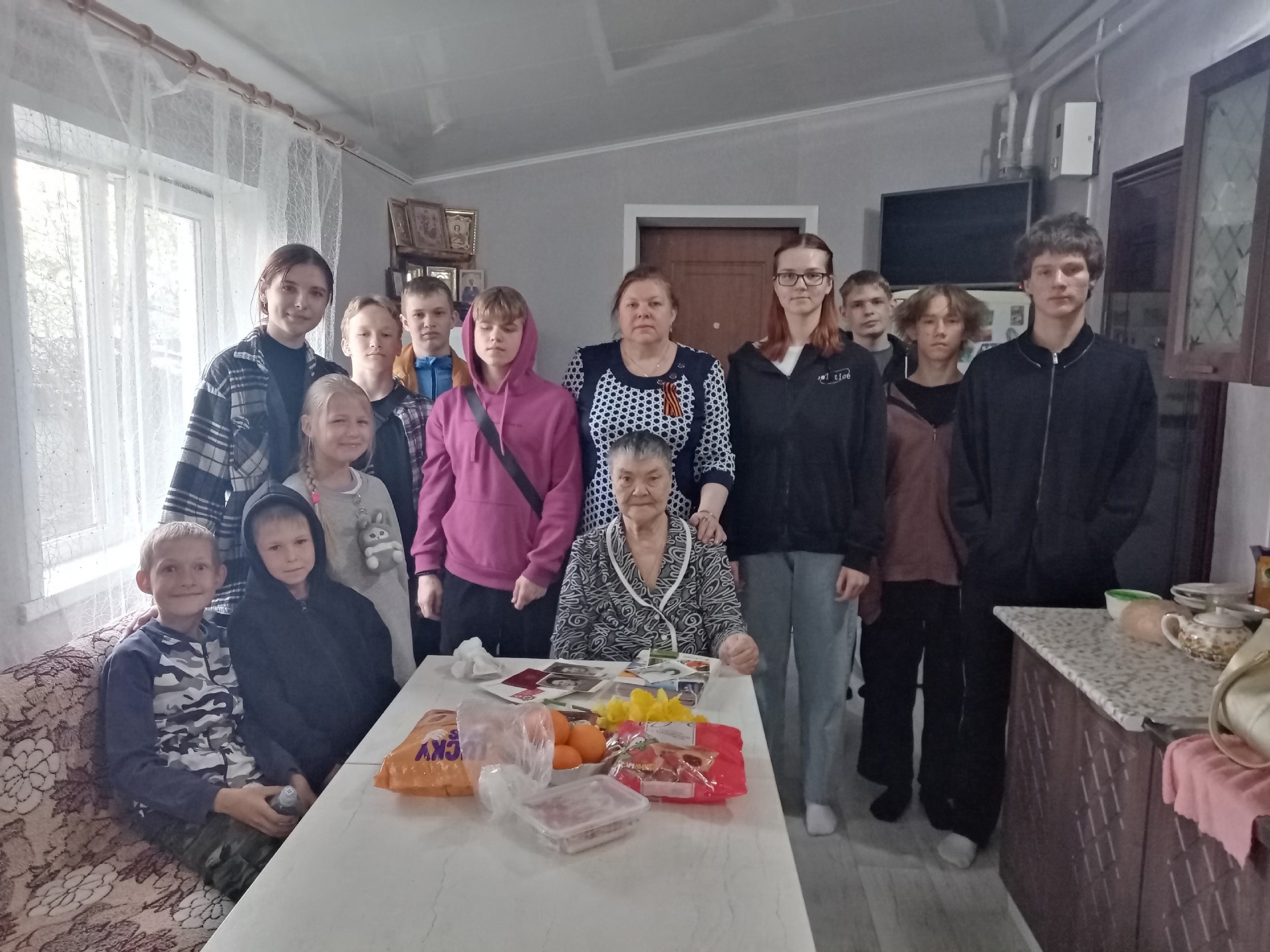 «С заботой о наших ветеранах».